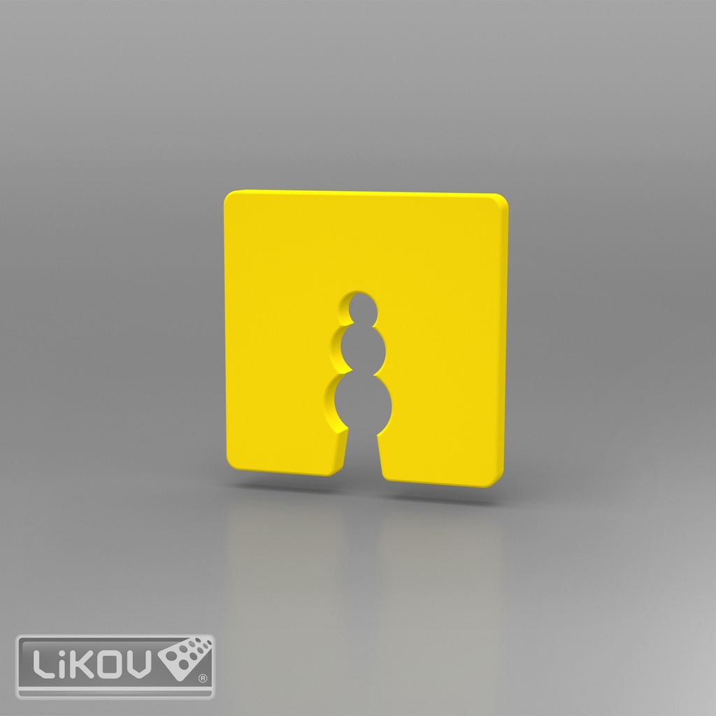 Wig / Afstandhouder voor Sokkelprofiel PVC – Stelplaat voor Uitlijning (50 stuks)