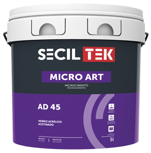 Seciltek Micro Art AD 45 - Vernis acrylique - satiné - 5 litres