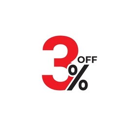 -3% Klantenkorting Online