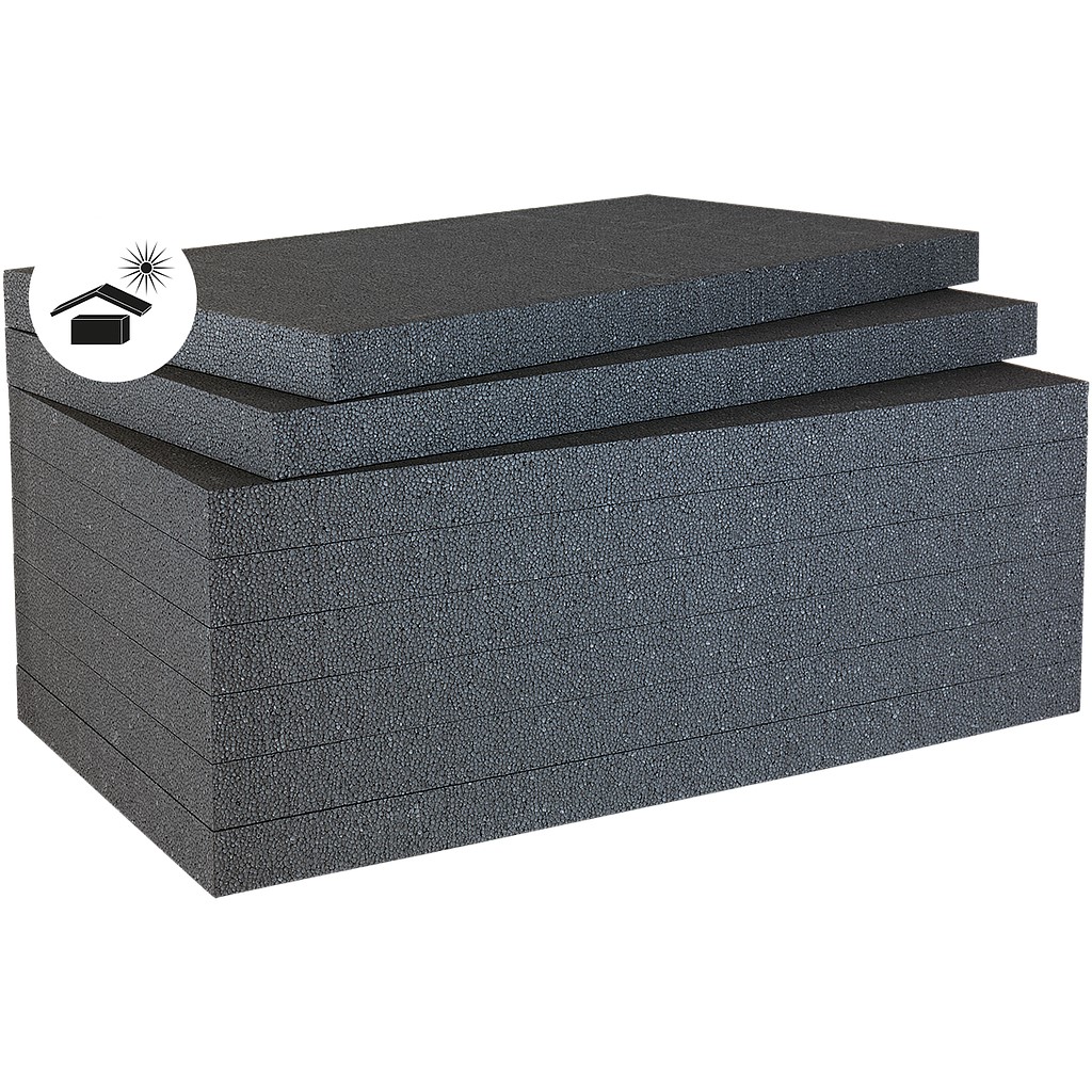 Philippine WDV 032 - Neopor EPS-buitenmuurisolatie, grijs – λ 0,032 – druksterkte 100 kPa – 1 m²