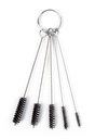 Mini Borstelset – 5-delig | Reinigingsborstels voor Spuitpistolen K12 & Volumair (Ø 2–7 mm)